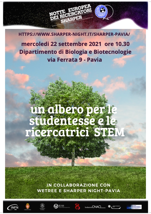 Un albero per le studentesse e le ricercatrici STEM – “Aspettando la notte Notte Europea dei Ricercatori”