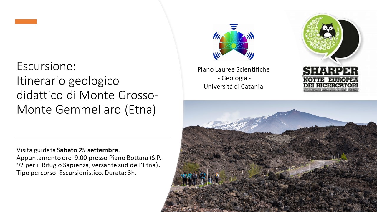 L’itinerario geologico didattico di Monte Grosso – Monte Gemellaro (Etna)