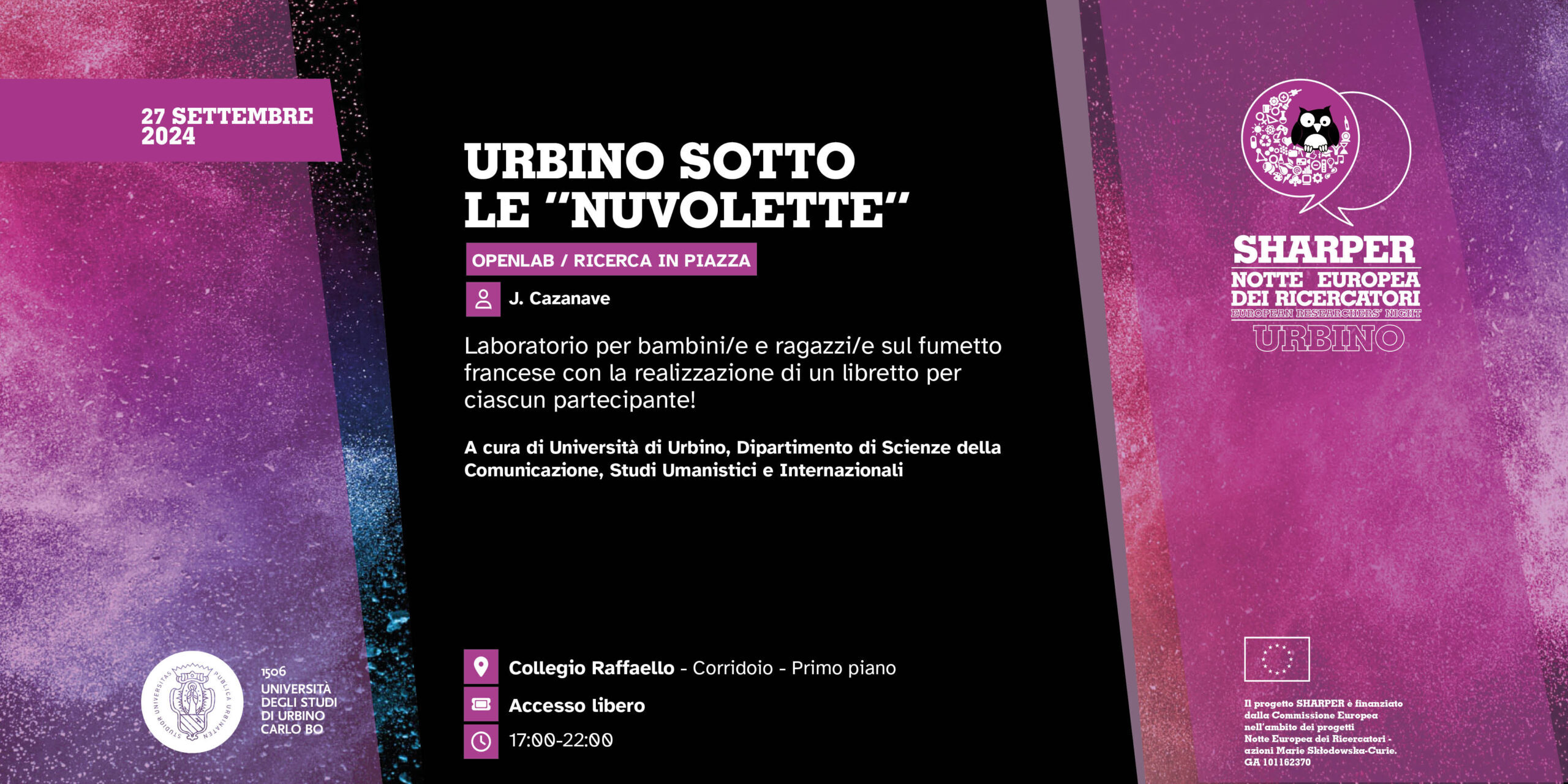 URBINO SOTTO LE “NUVOLETTE”