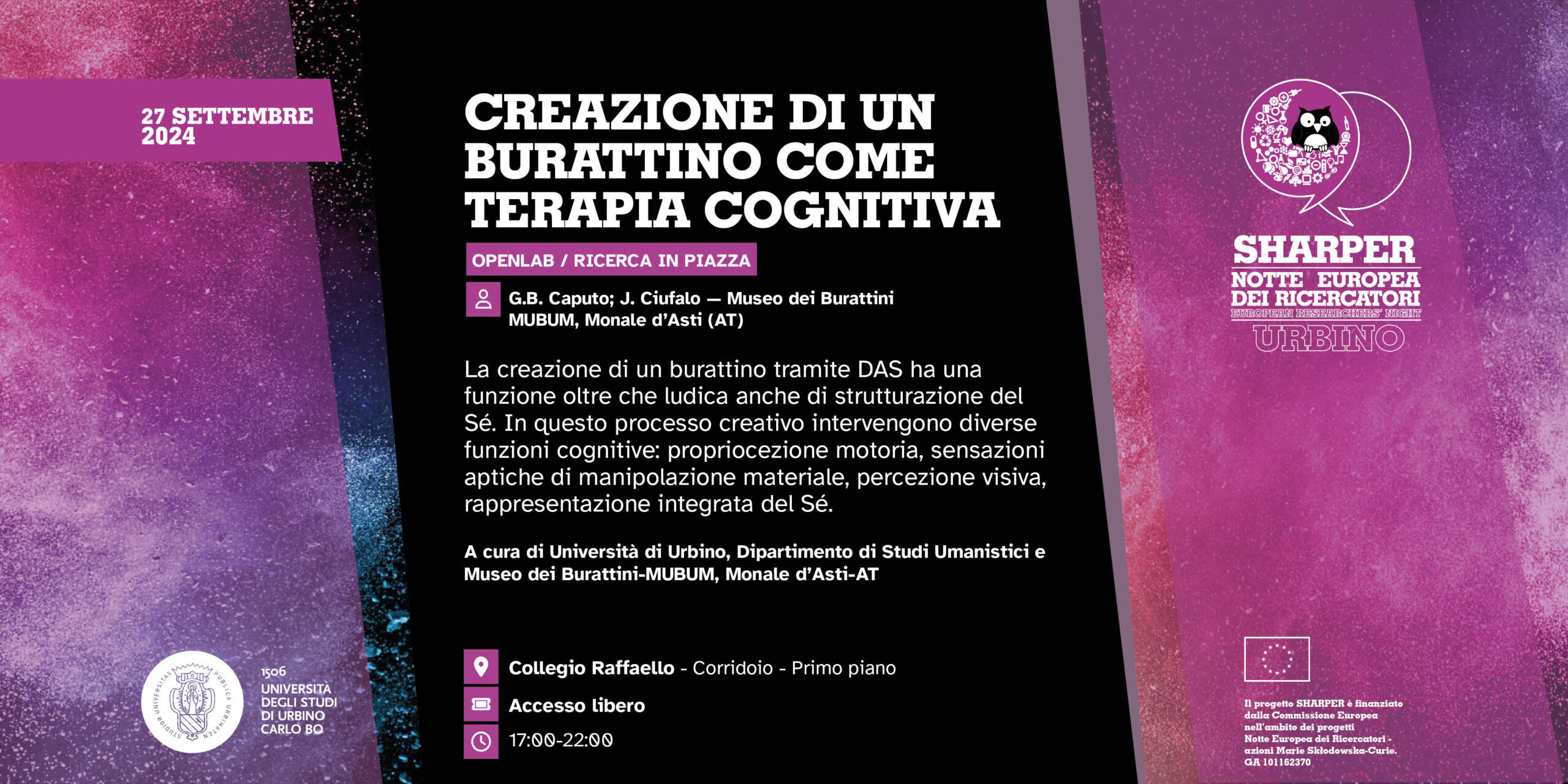 CREAZIONE DI UN BURATTINO COME TERAPIA COGNITIVA