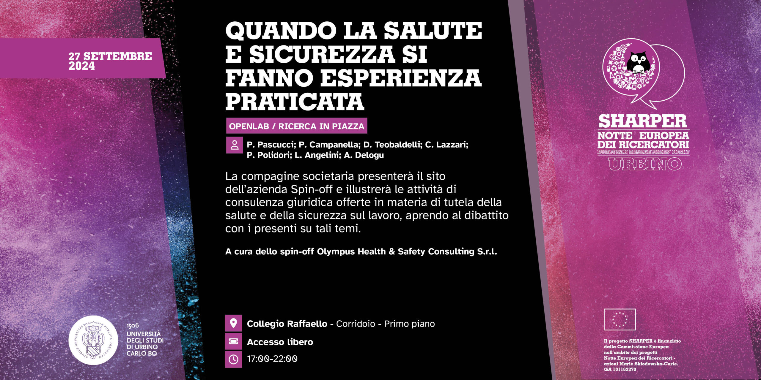 QUANDO LA SALUTE E SICUREZZA SI FANNO ESPERIENZA PRATICATA