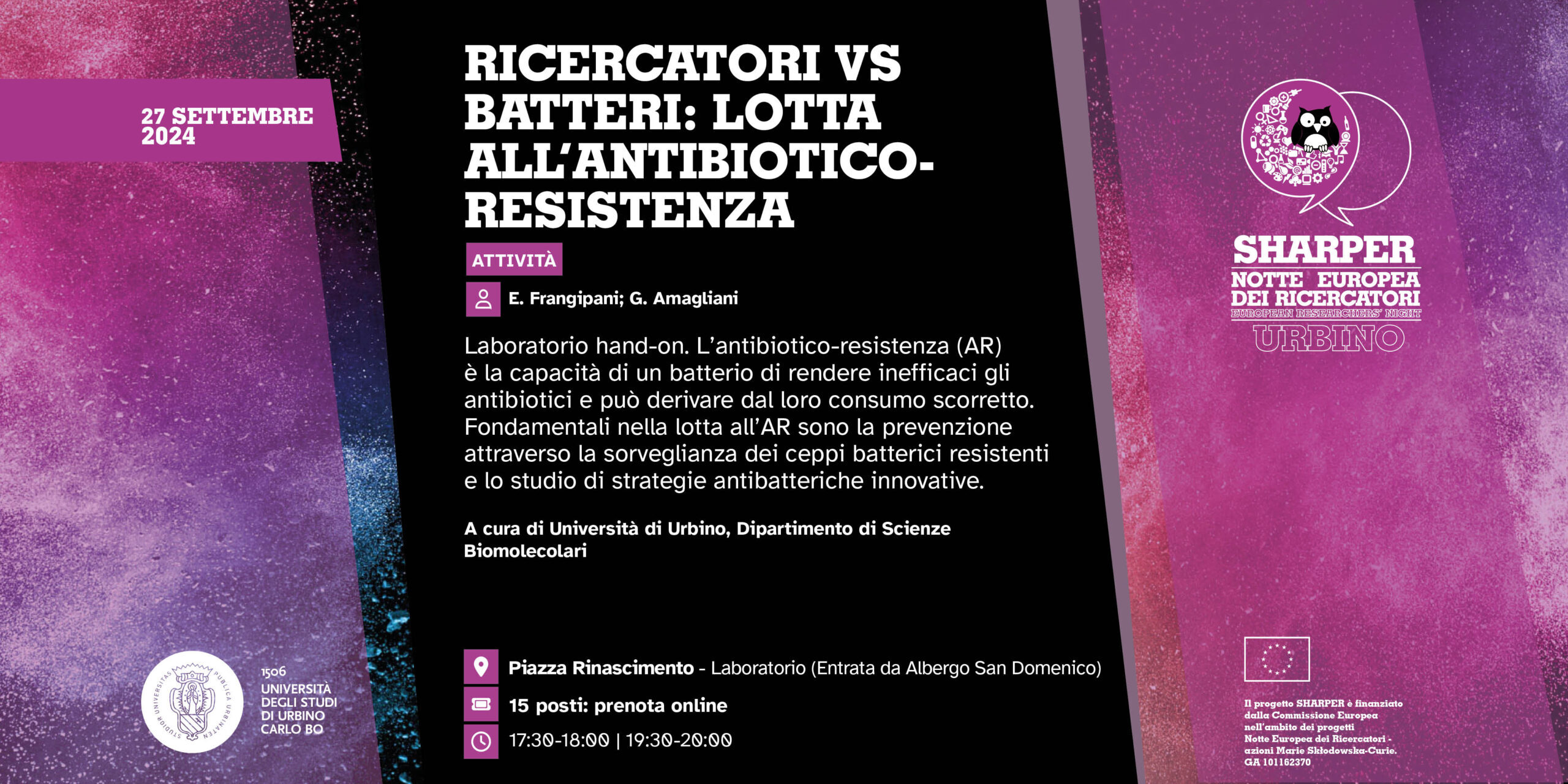RICERCATORI VS BATTERI: LOTTA ALL’ANTIBIOTICO-RESISTENZA