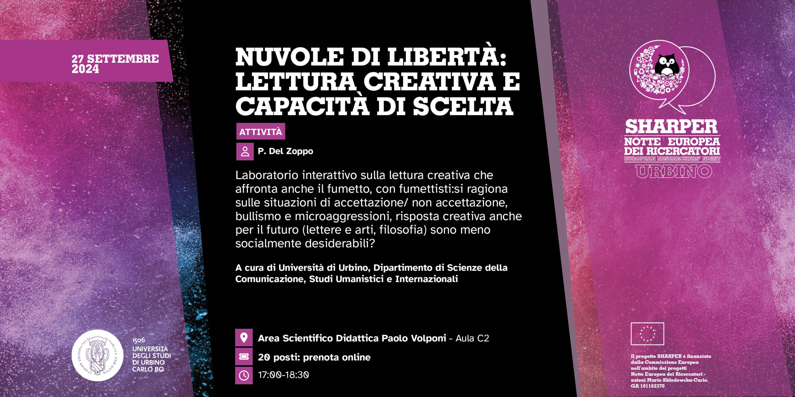 NUVOLE DI LIBERTÀ: LETTURA CREATIVA E CAPACITÀ DI SCELTA
