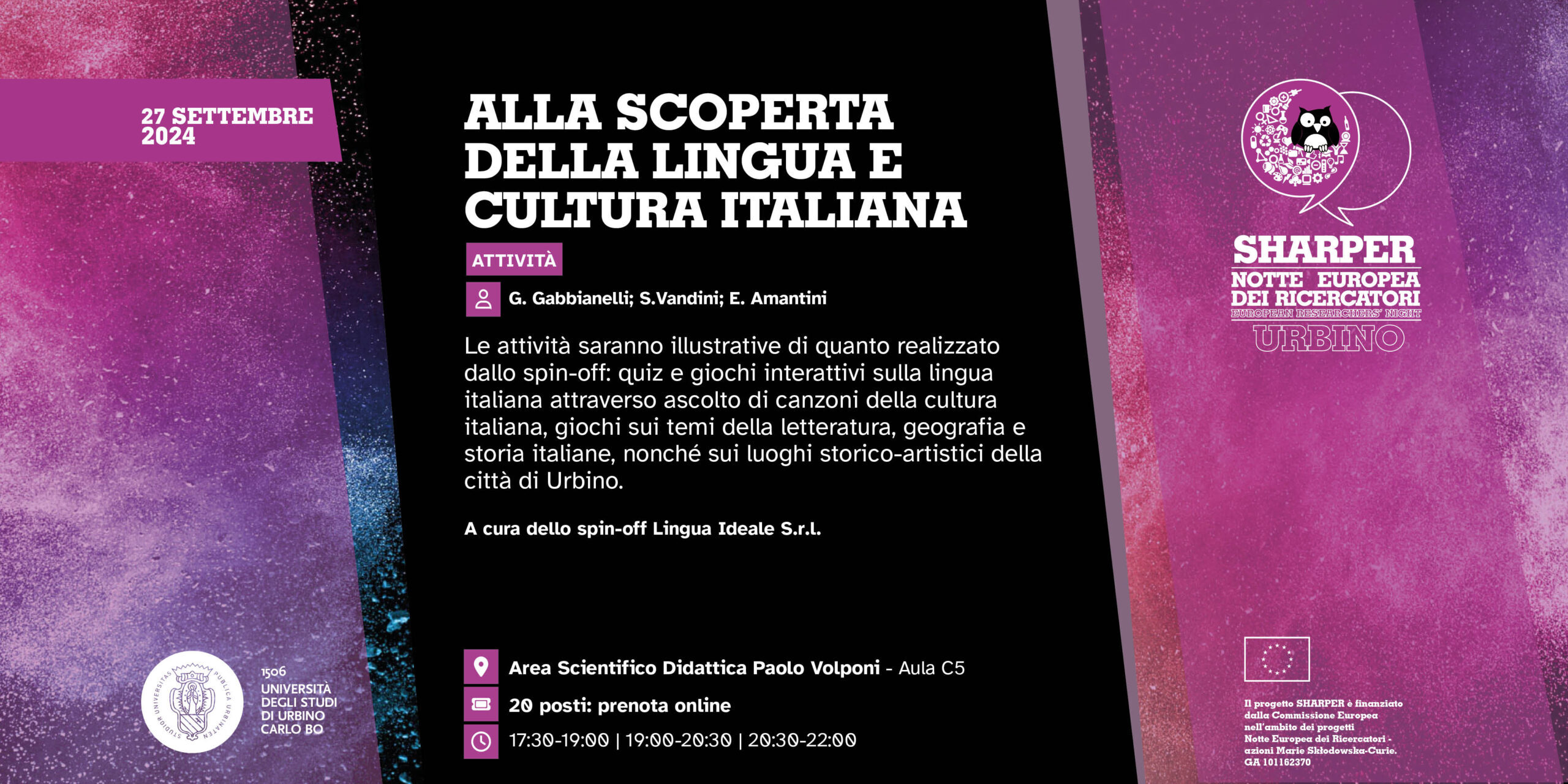 ALLA SCOPERTA DELLA LINGUA E CULTURA ITALIANA