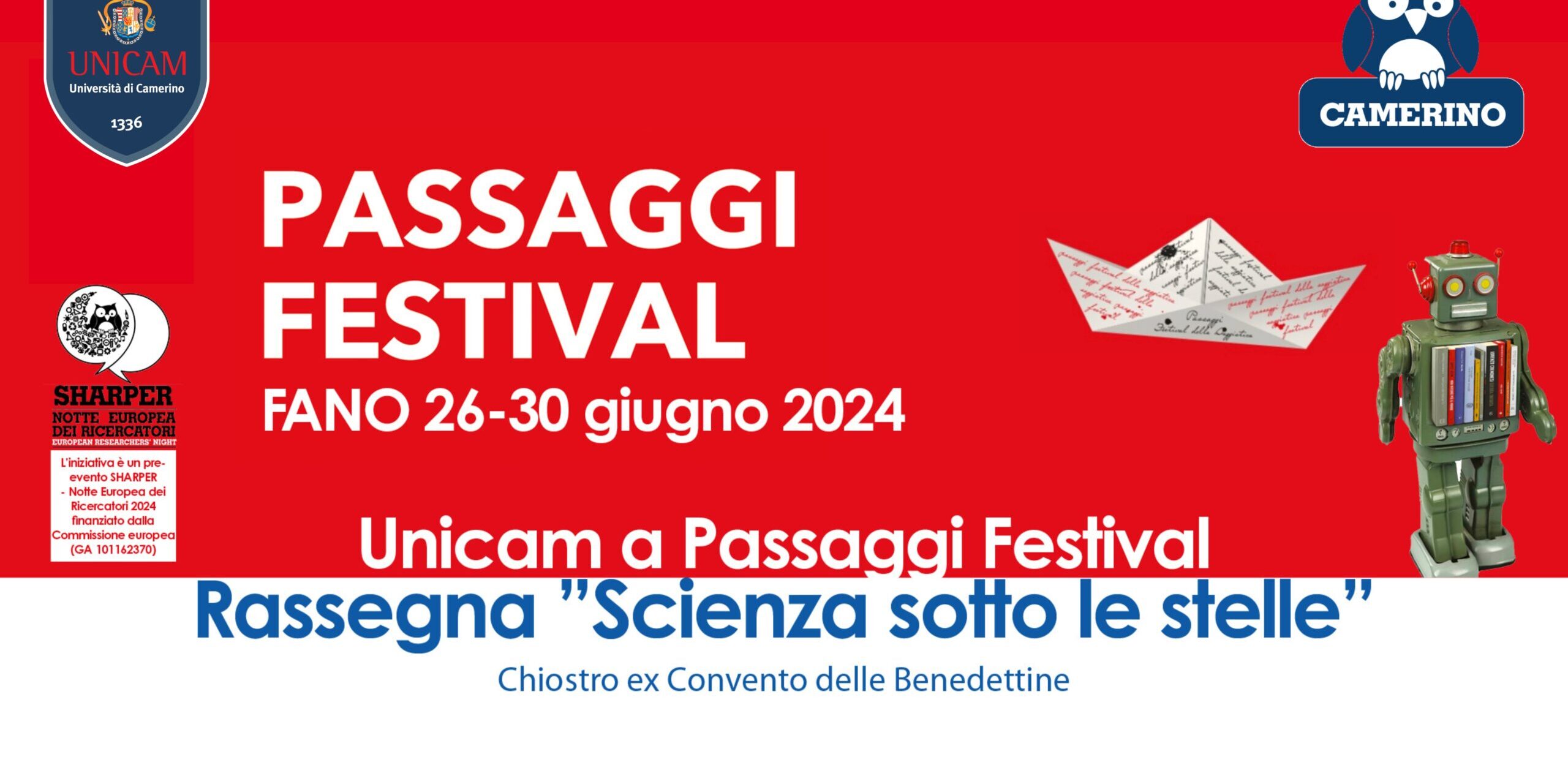 Unicam a Passaggi Festival – Scienza sotto le stelle