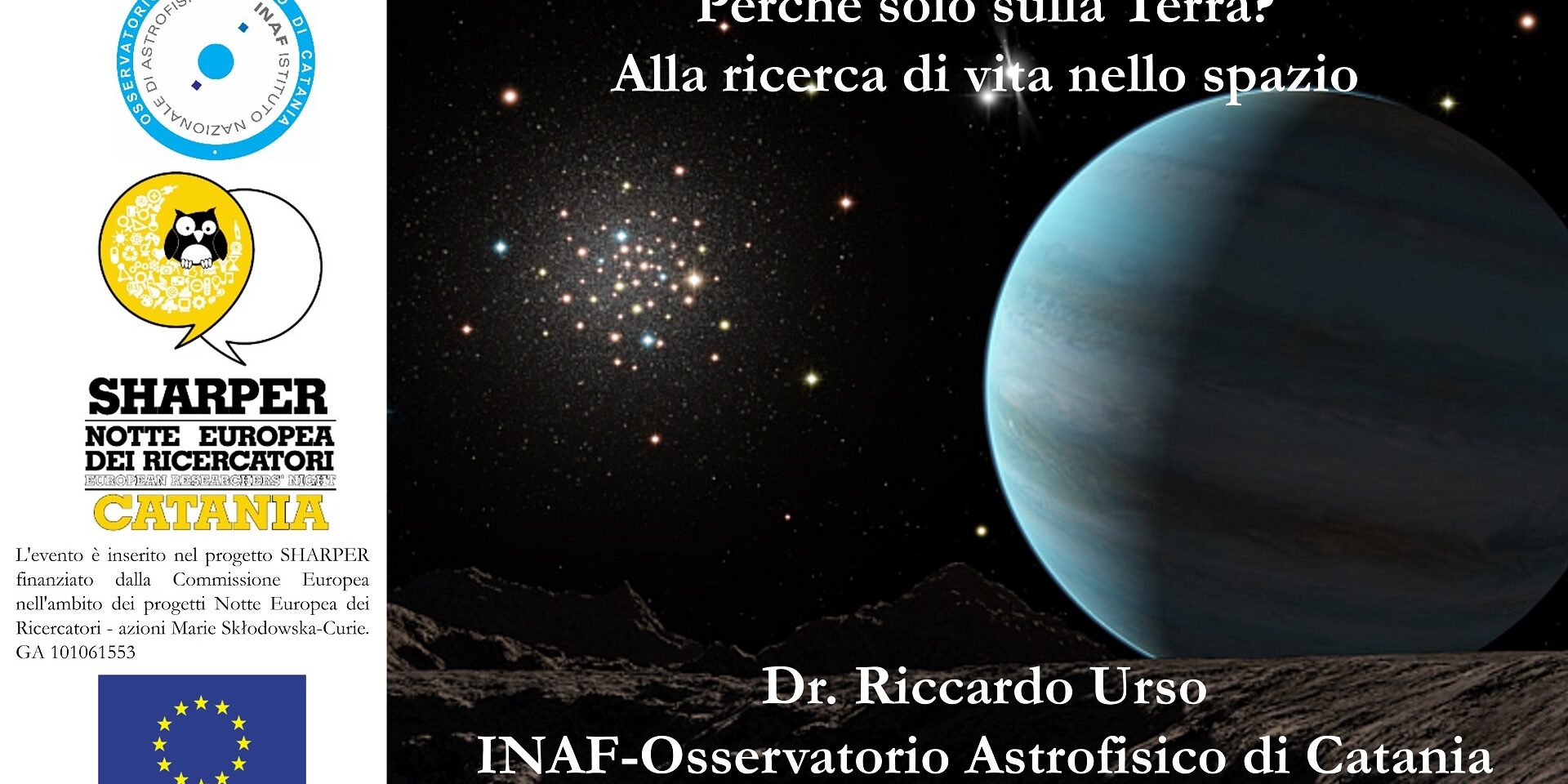 Perché solo sulla Terra? Alla ricerca di vita nello spazio
