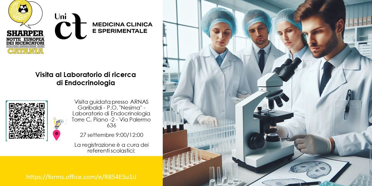 Visita al Laboratorio di ricerca di Endocrinologia