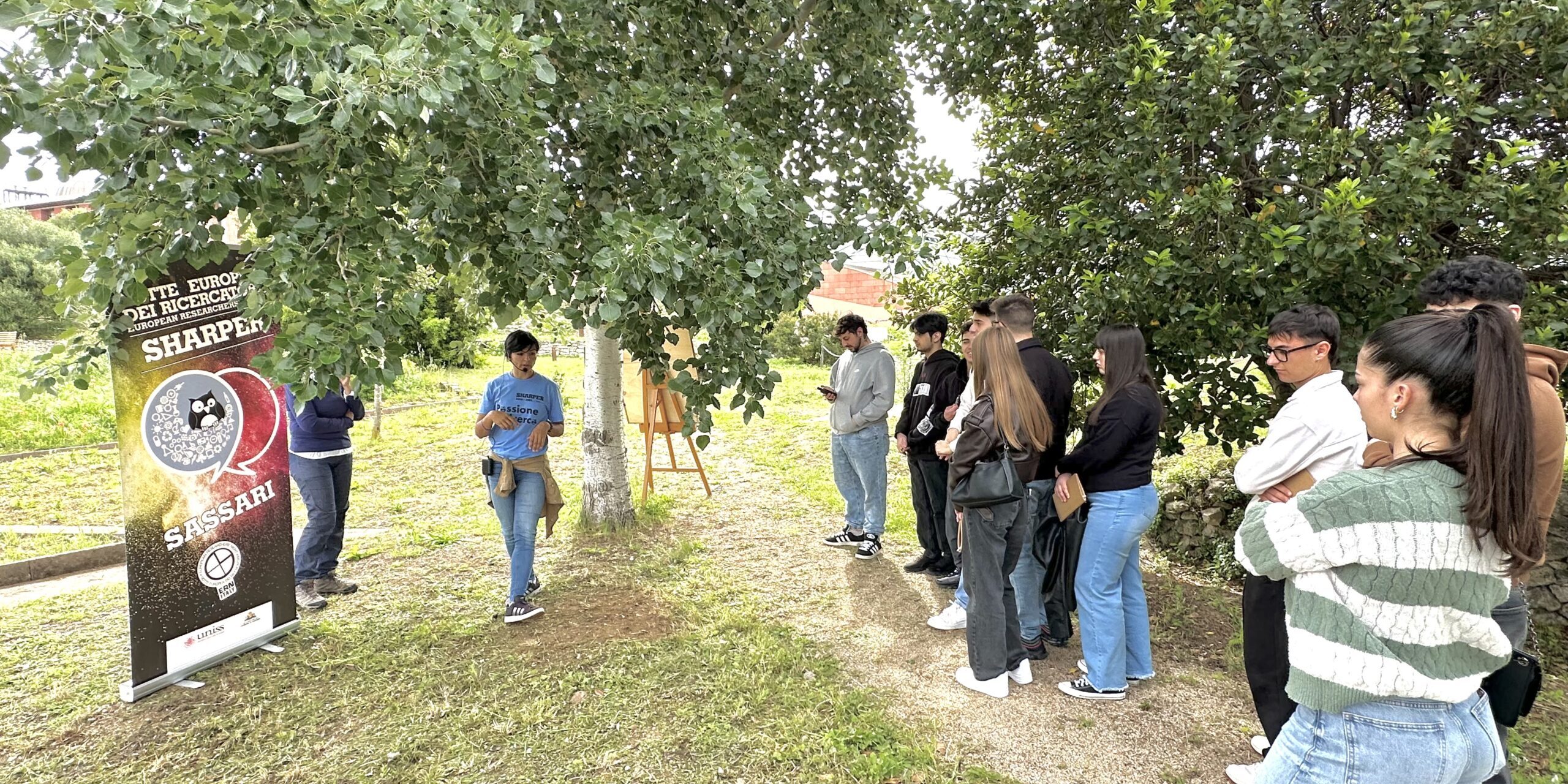Laboratorio di Ecologia vegetale all’Orto botanico