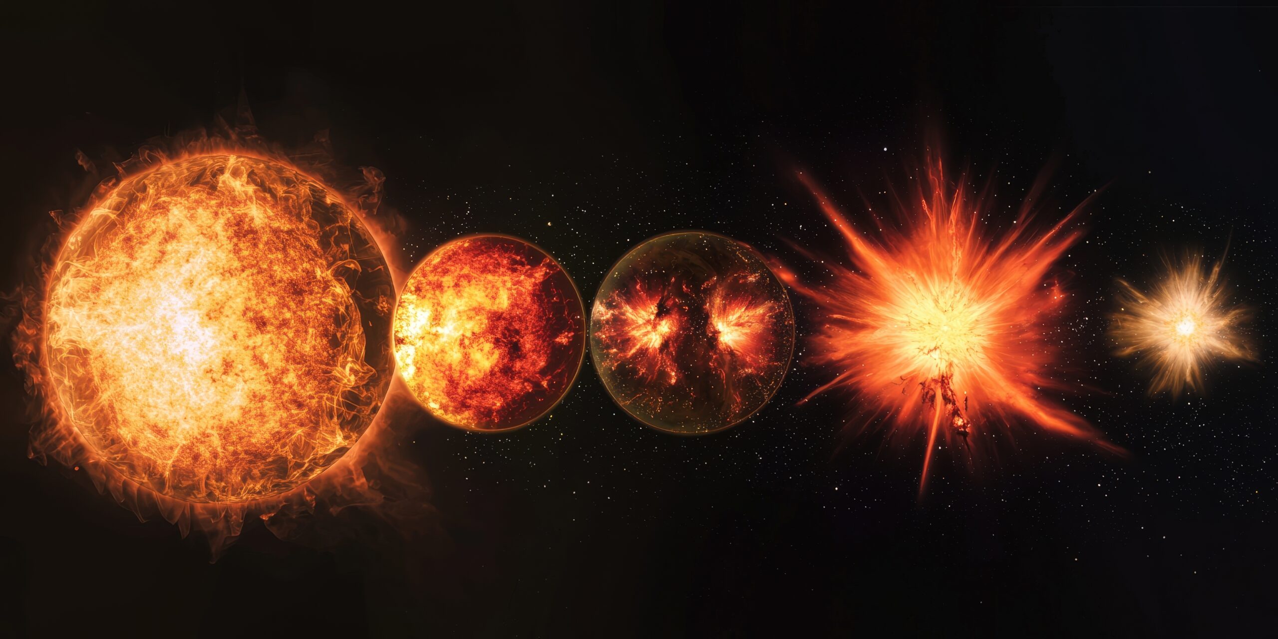 Messaggi dall’Universo: storie di stelle, buchi neri ed incontri esplosivi il loro destino finale porta alla formazione di buchi neri