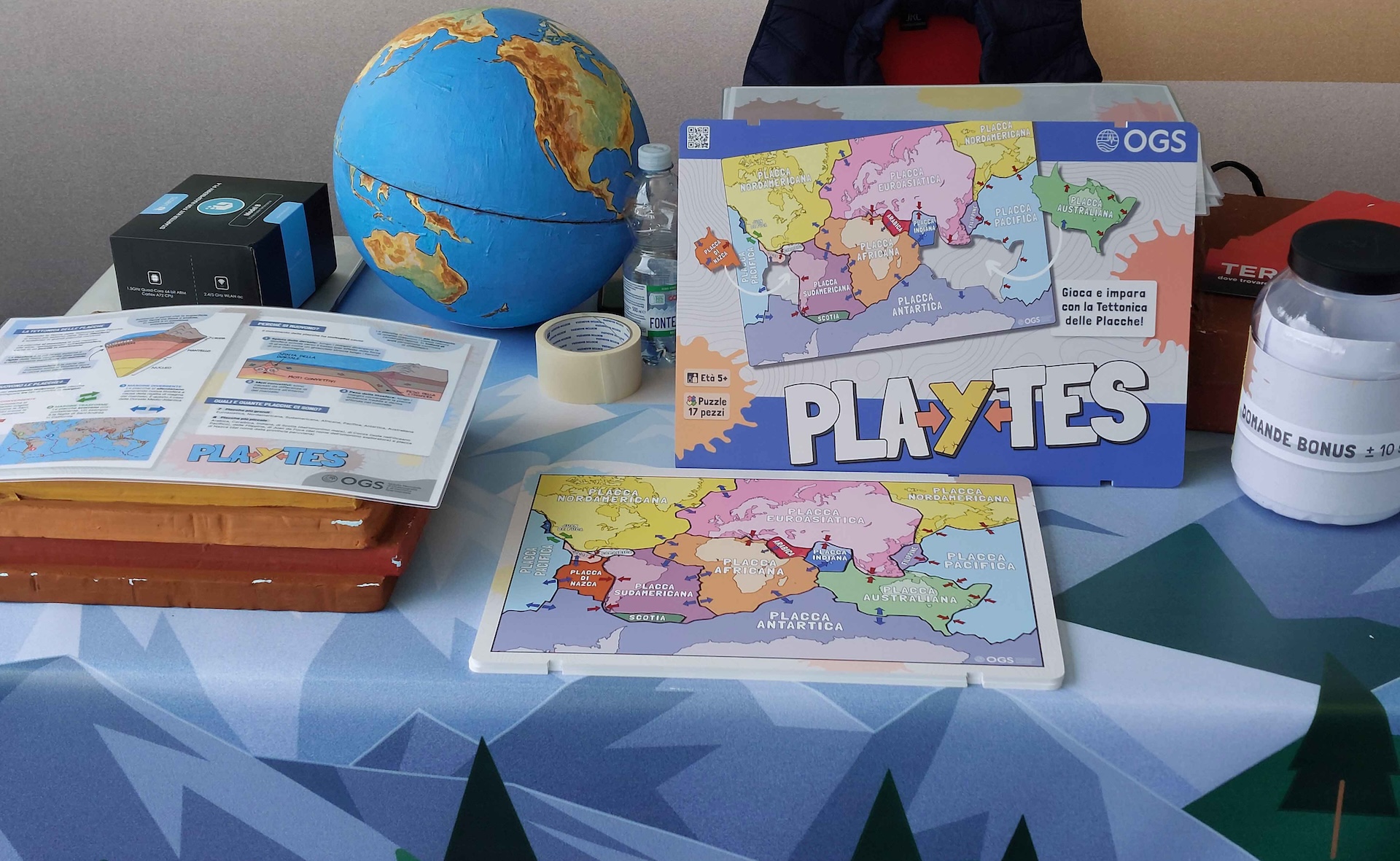 PLAYTES: GIOCA E IMPARA CON LA TETTONICA DELLE PLACCHE
