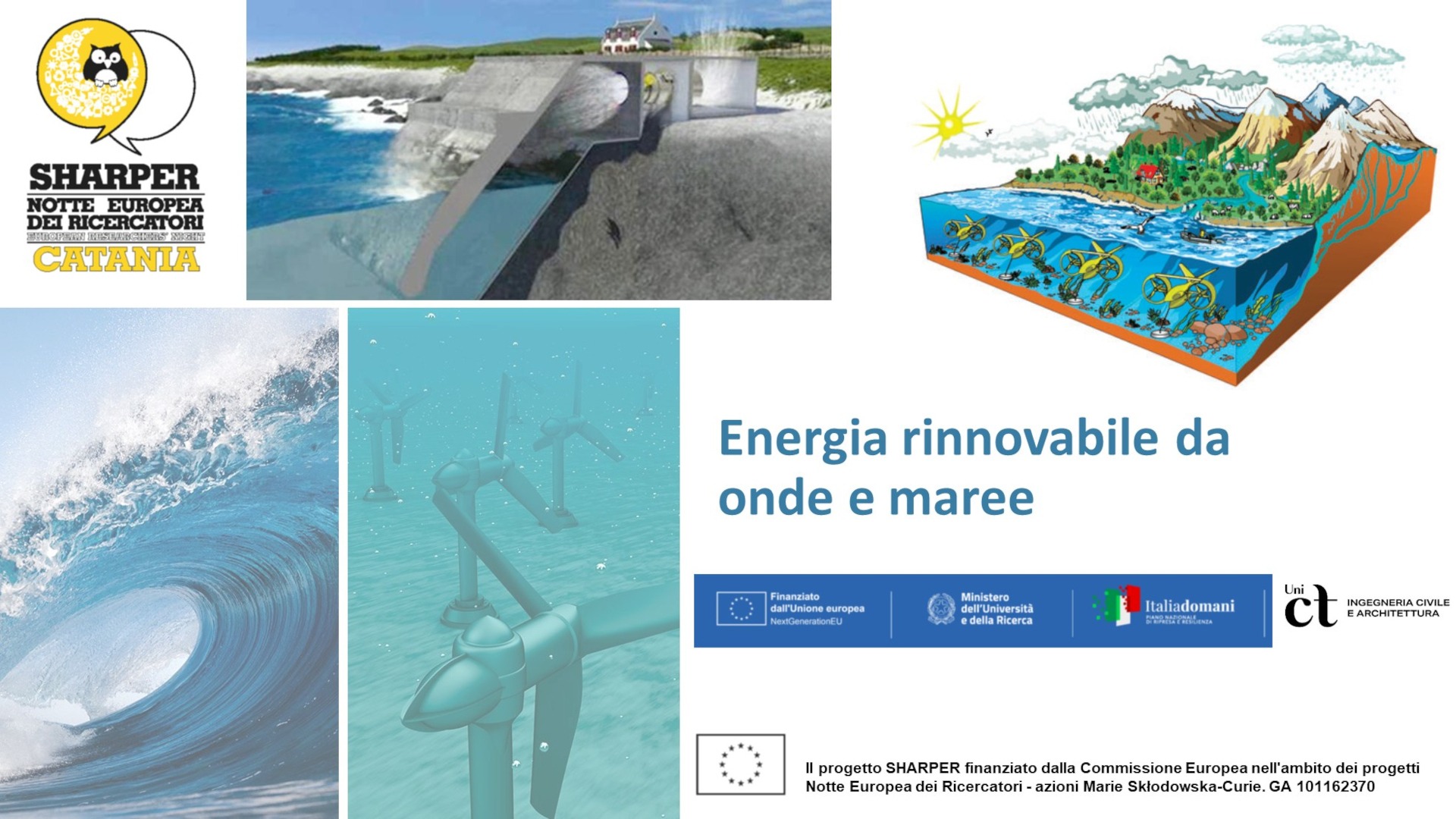 Energia rinnovabile da onde e maree