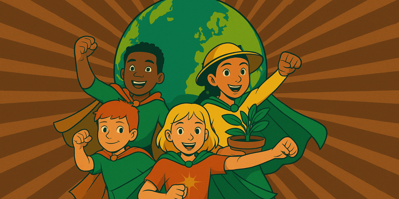 Proteggiamo la terra. Scopri i tuoi superpoteri!