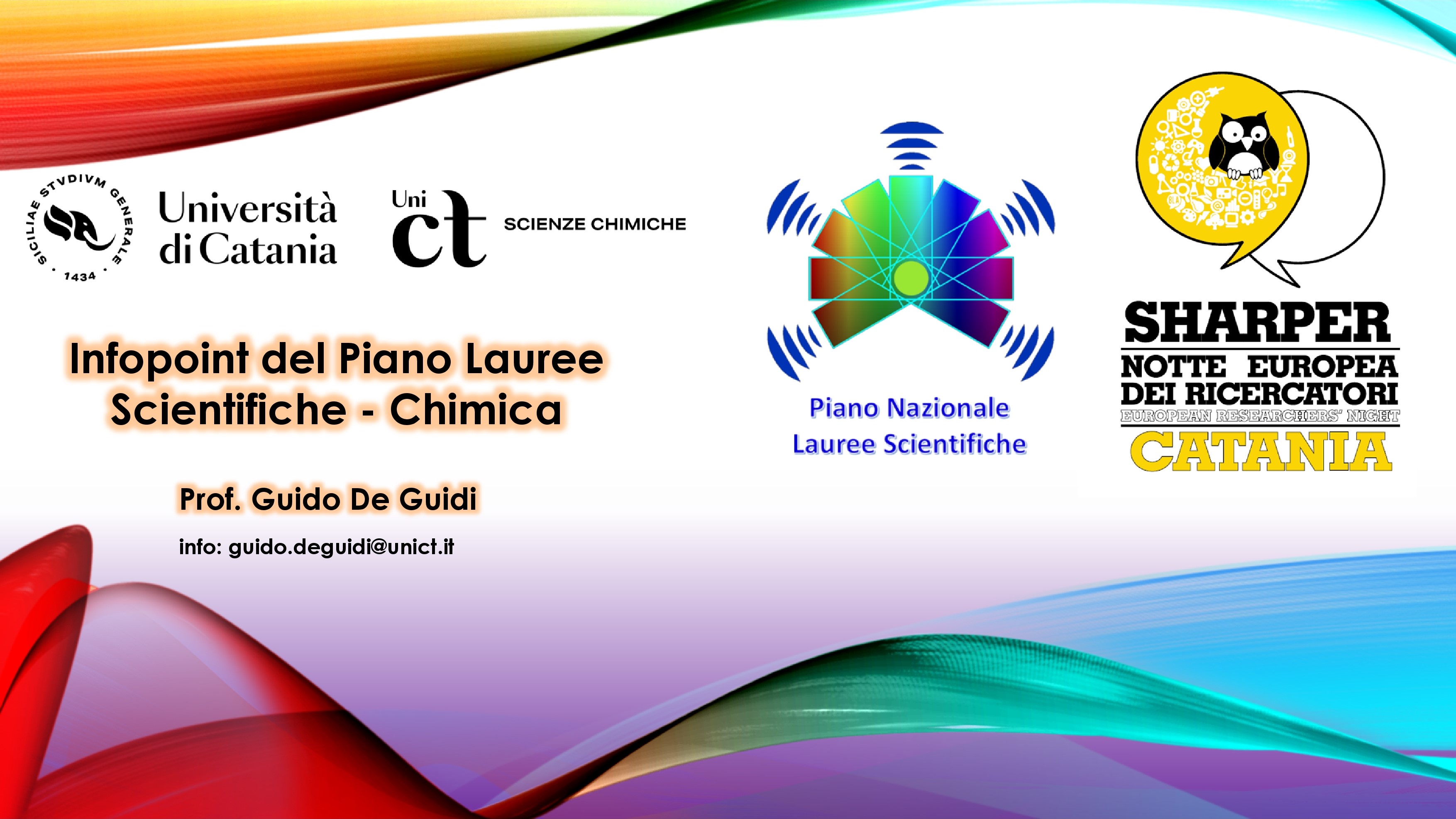Infopoint del Piano Lauree Scientifiche – Chimica
