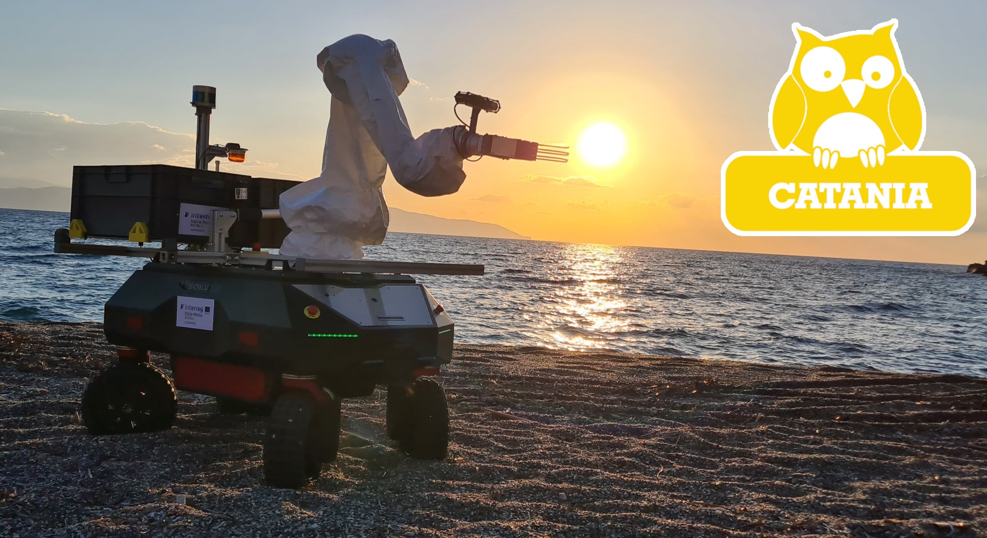 SandRo: robot per la pulizia delle spiagge