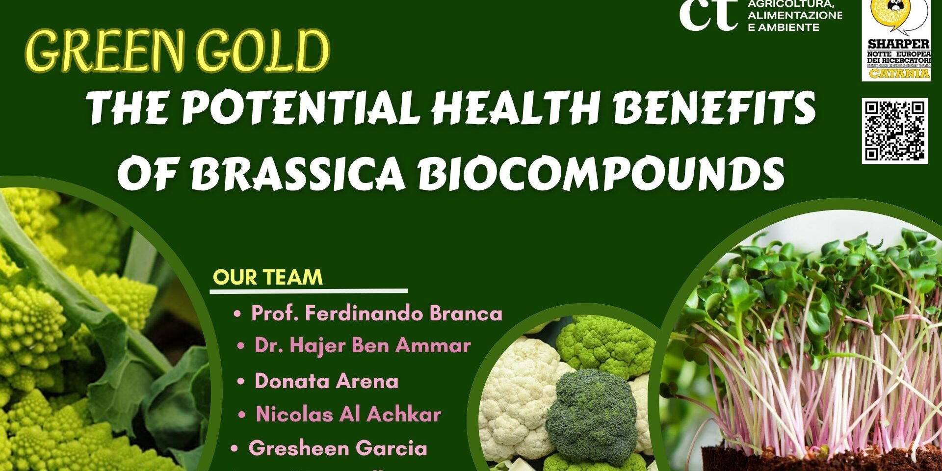 Green Gold: The Potential Health Benefits of Brassica Biocompounds