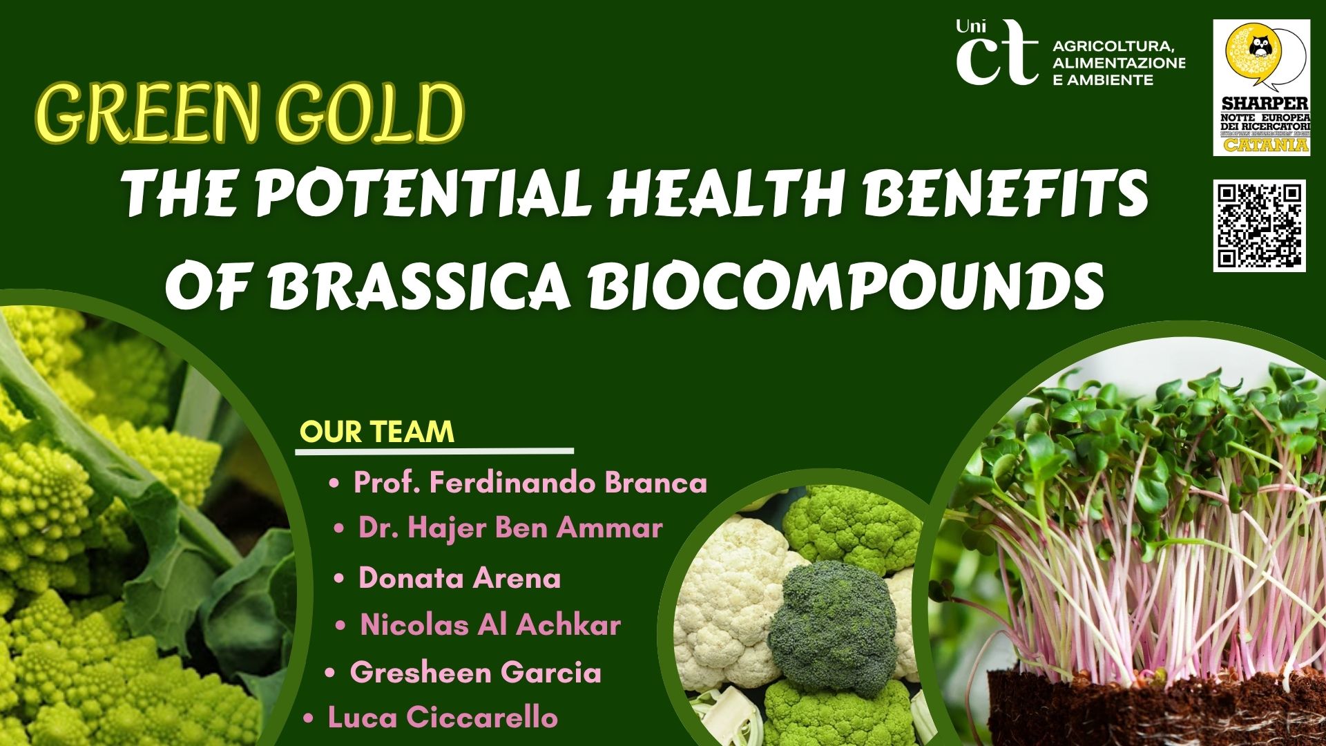 Green Gold: The Potential Health Benefits of Brassica Biocompounds