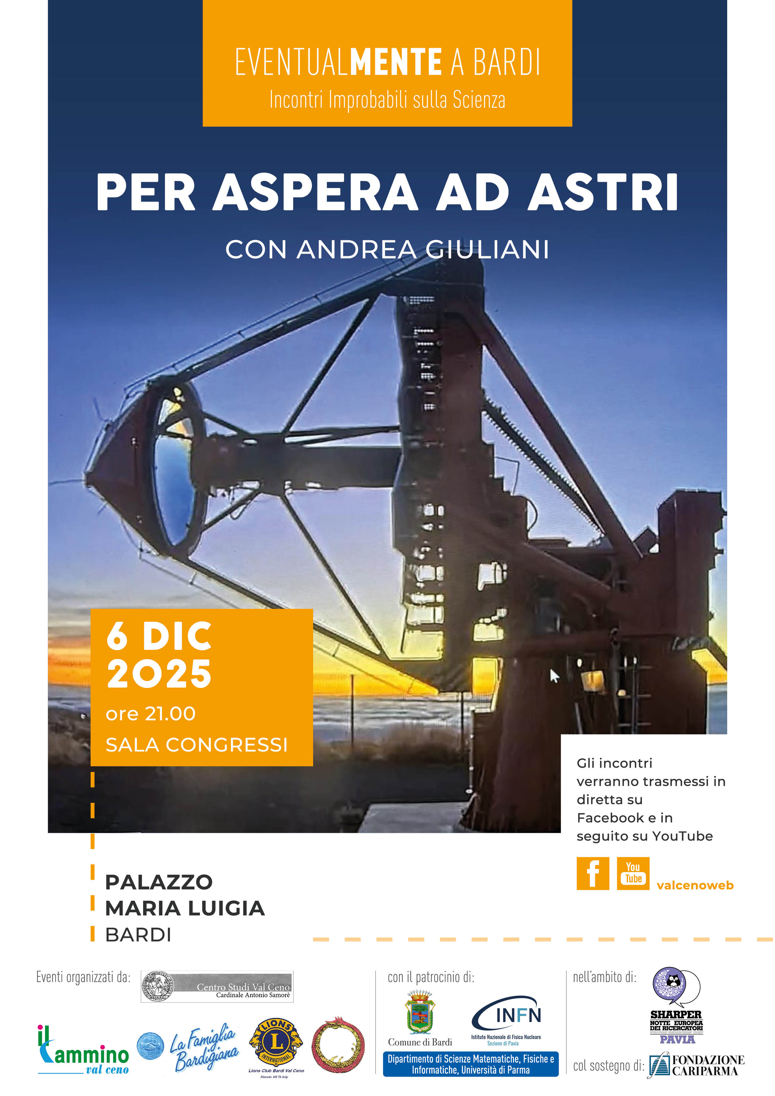 Per aspera ad Astri