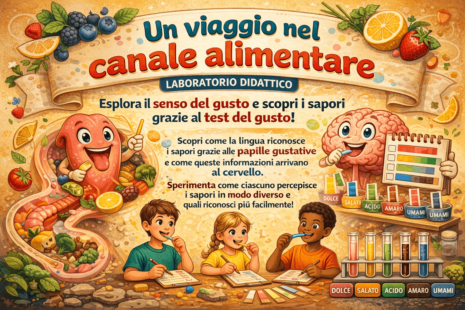 Un viaggio nel canale alimentare