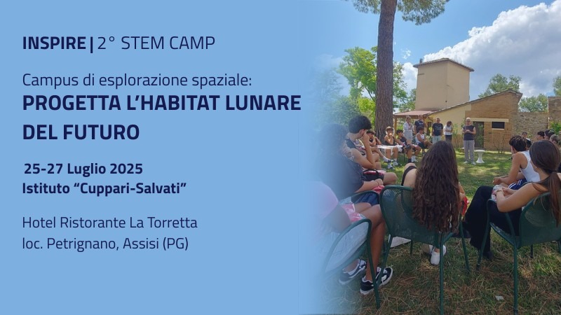 Inspire camp – progettare habitat lunare del futuro