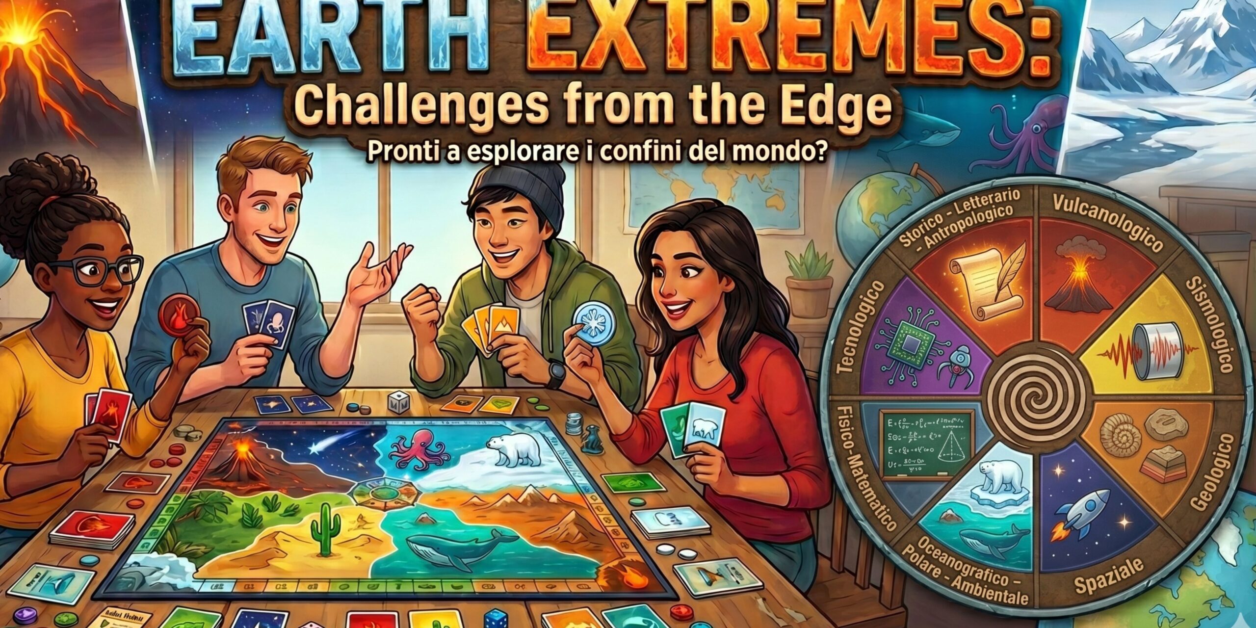 Earth Extremes: la sfida degli 8 ambiti