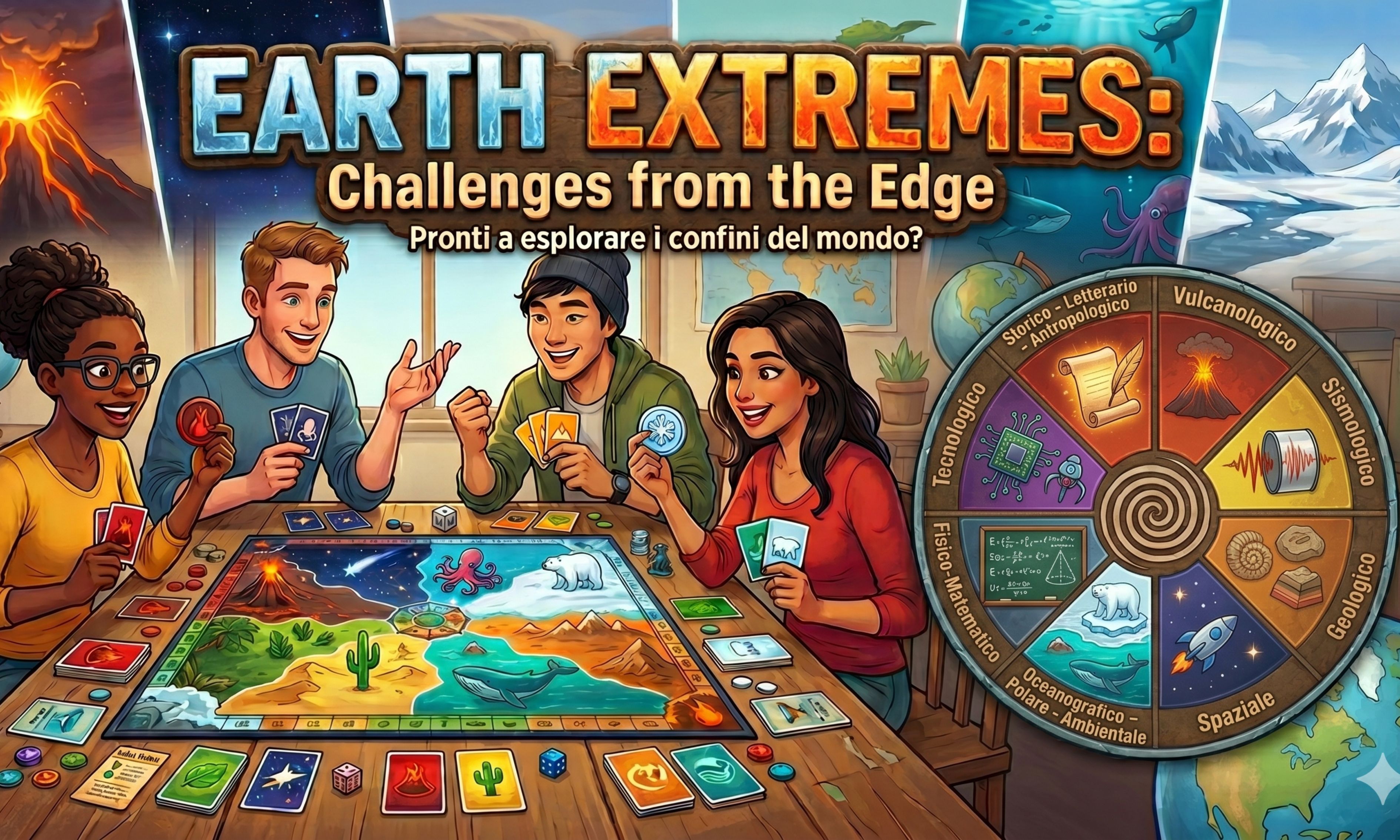 Earth Extremes: la sfida degli 8 ambiti