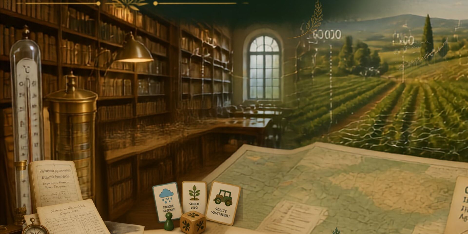 Tesori in biblioteca: percorso con sorpresa tra primi i libri di meteorologia ed ecologia