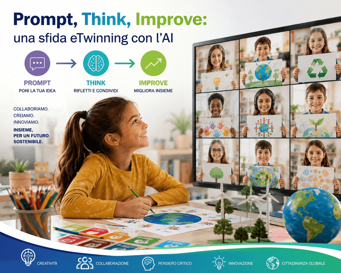 Prompt, Think, Improve: una sfida eTwinning con l’AI