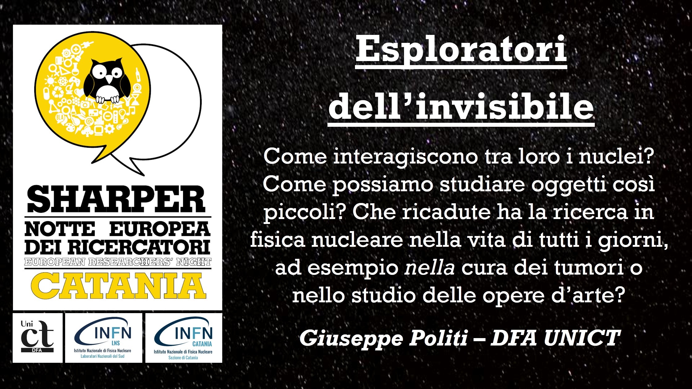 Esploratori dell’Invisibile