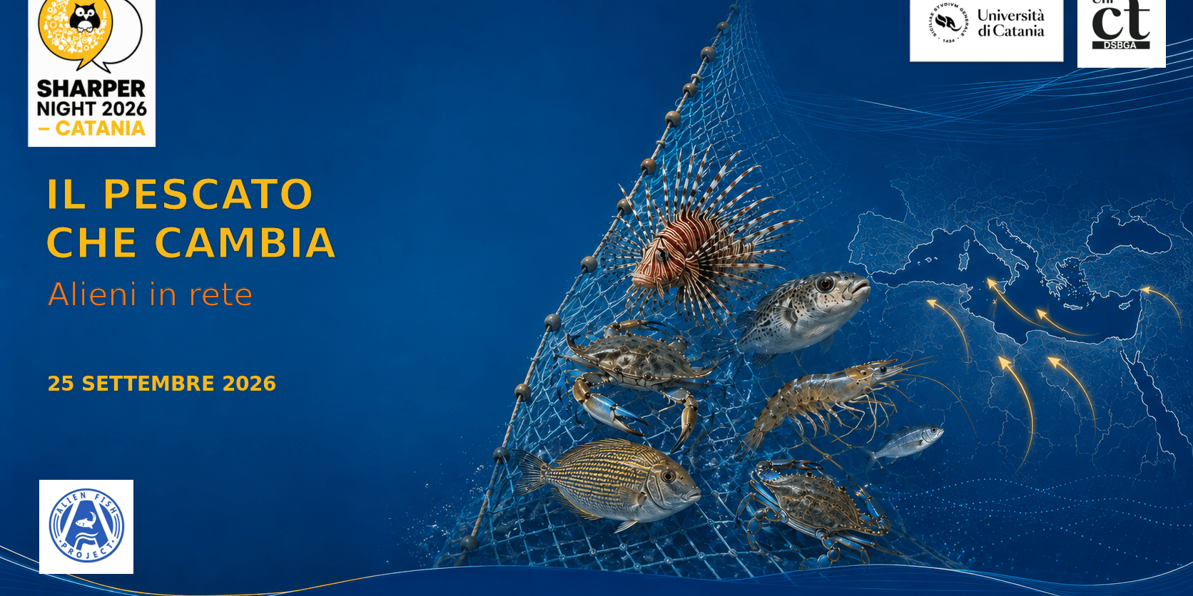 Il pescato che cambia: alieni in rete