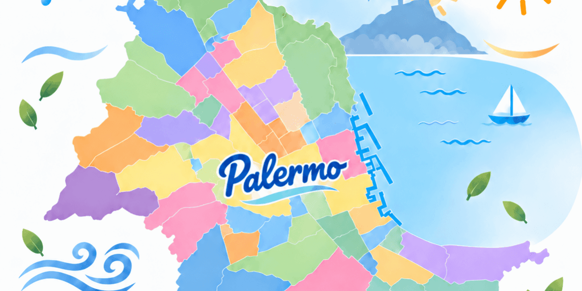Clima: Un viaggio virtuale tra i quartieri di Palermo.