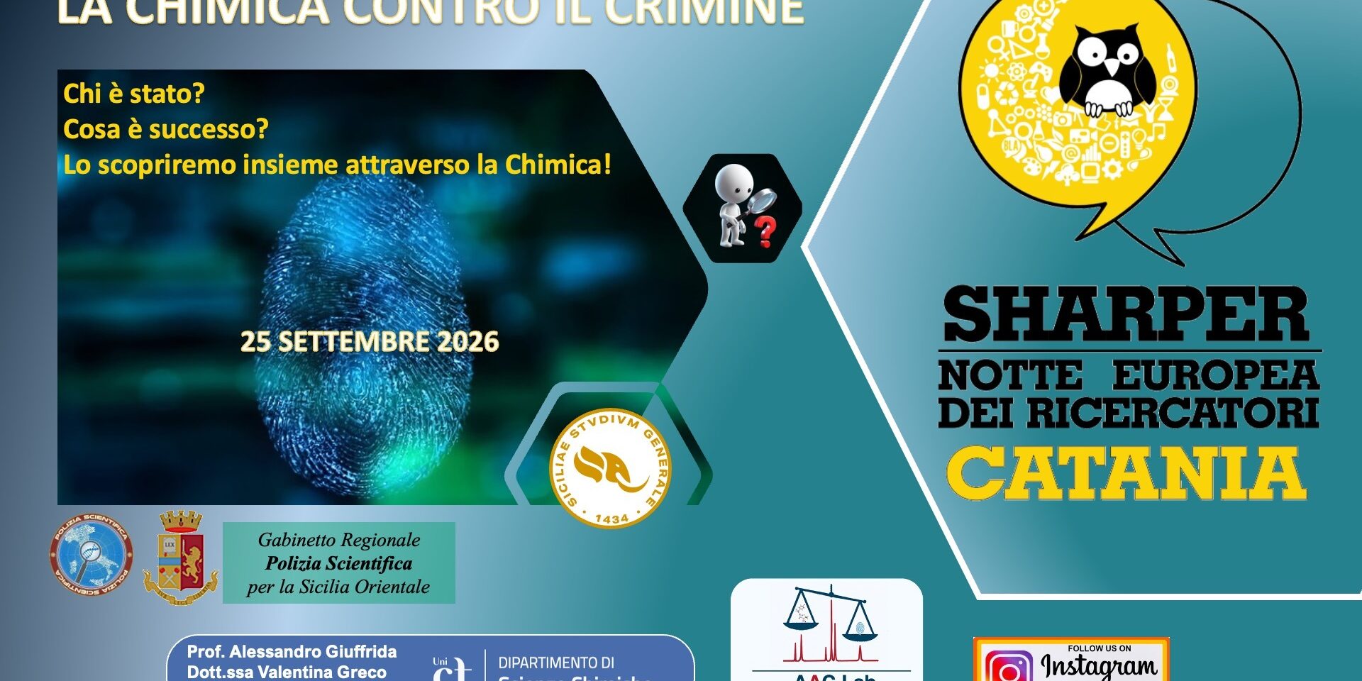 LA CHIMICA CONTRO IL CRIMINE