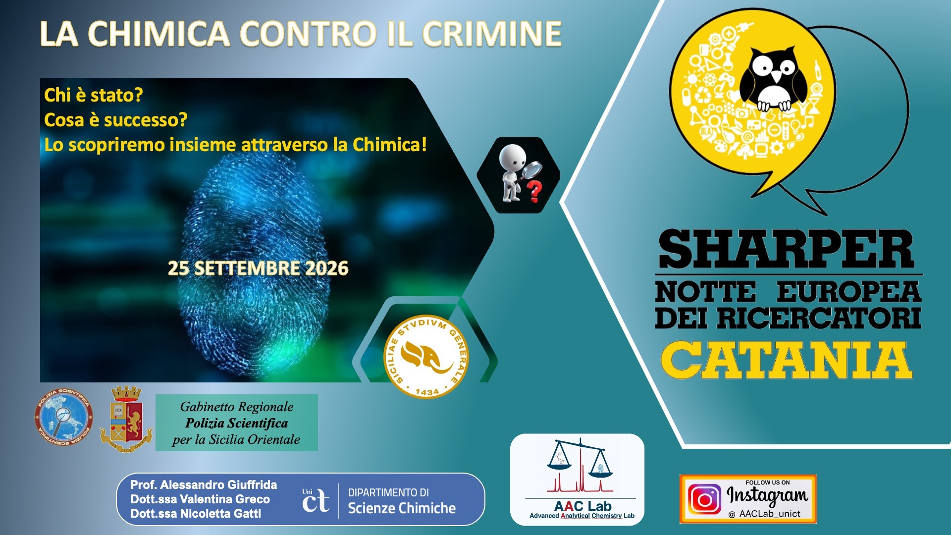 LA CHIMICA CONTRO IL CRIMINE