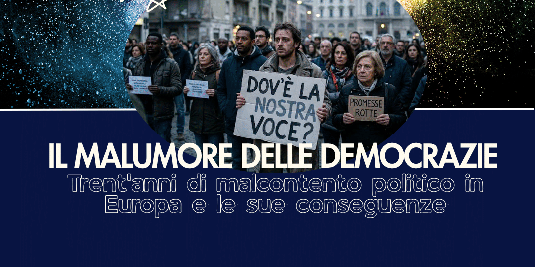 Il malumore delle democrazie. Trent’anni di malcontento politico in Europa e le sue conseguenze mini-talk