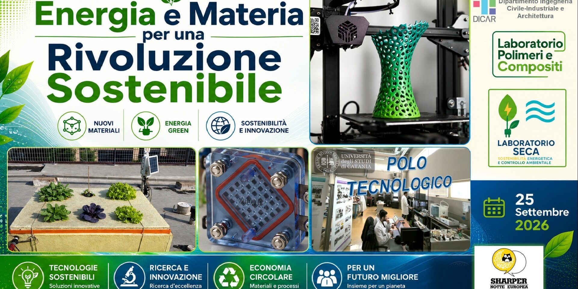 Energia e Materia per una Rivoluzione Sostenibile