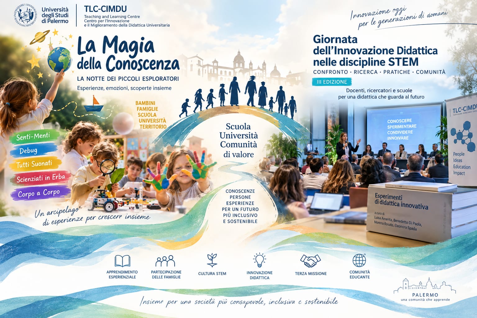 TLC-CIMDU: La Magia della Conoscenza – La notte dei piccoli esploratori