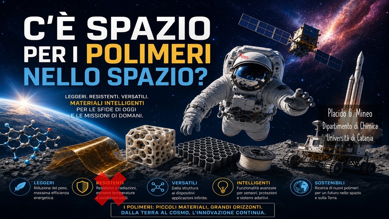 C’è spazio per i polimeri nello spazio? mini-talk