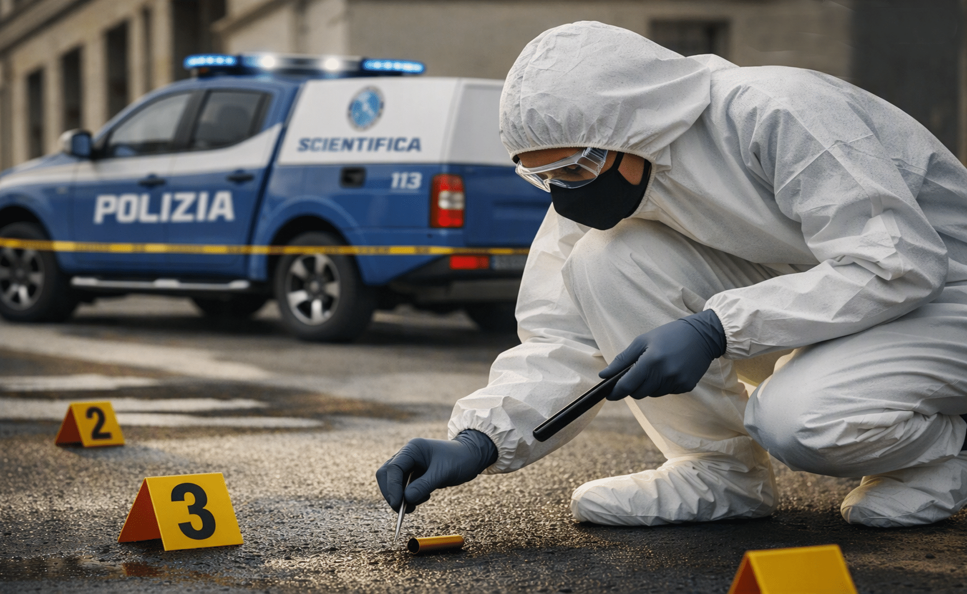“Notte” con la Polizia Scientifica