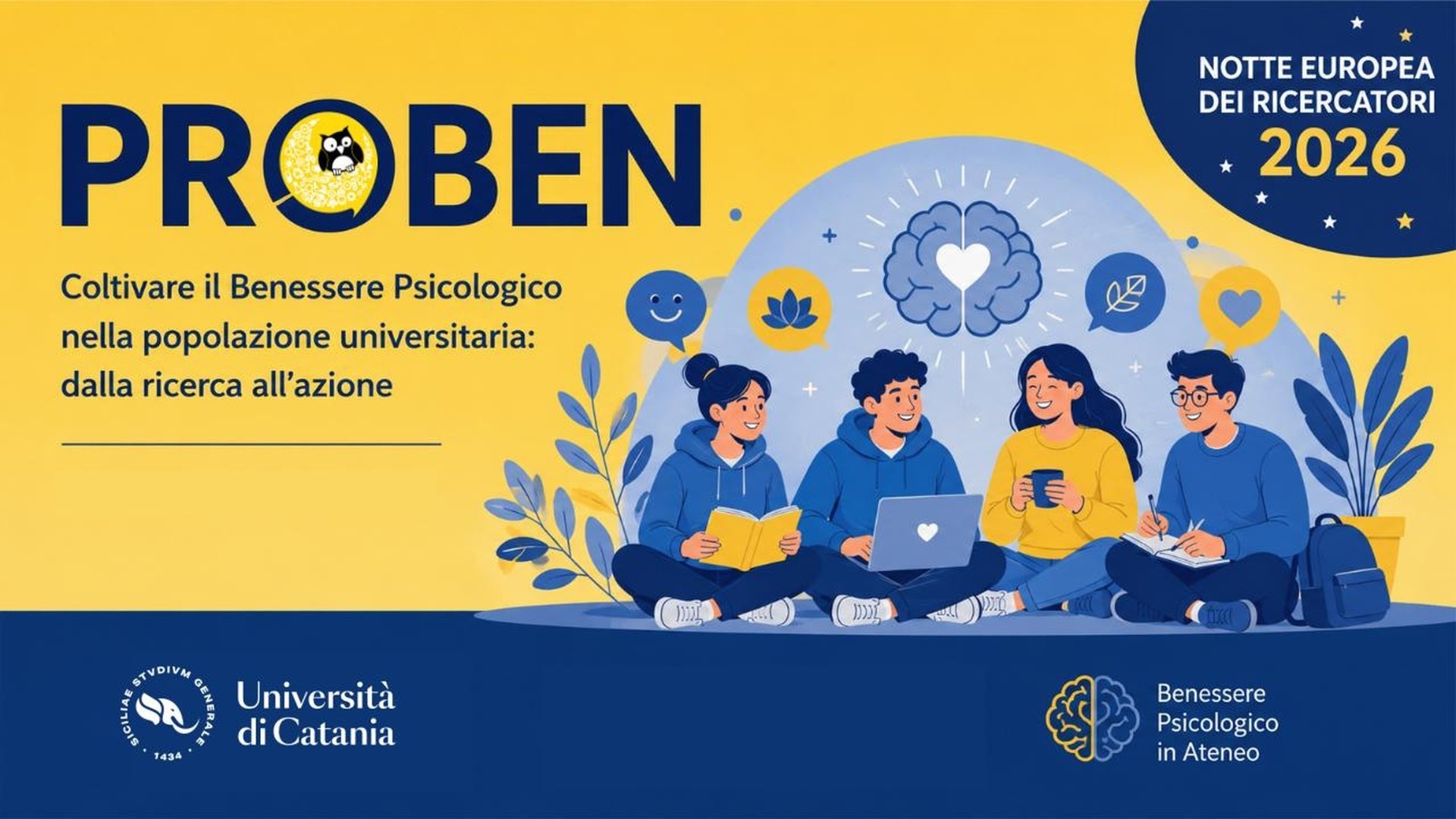 PROBEN – Coltivare il Benessere Psicologico nella popolazione universitaria: dalla ricerca all’azione