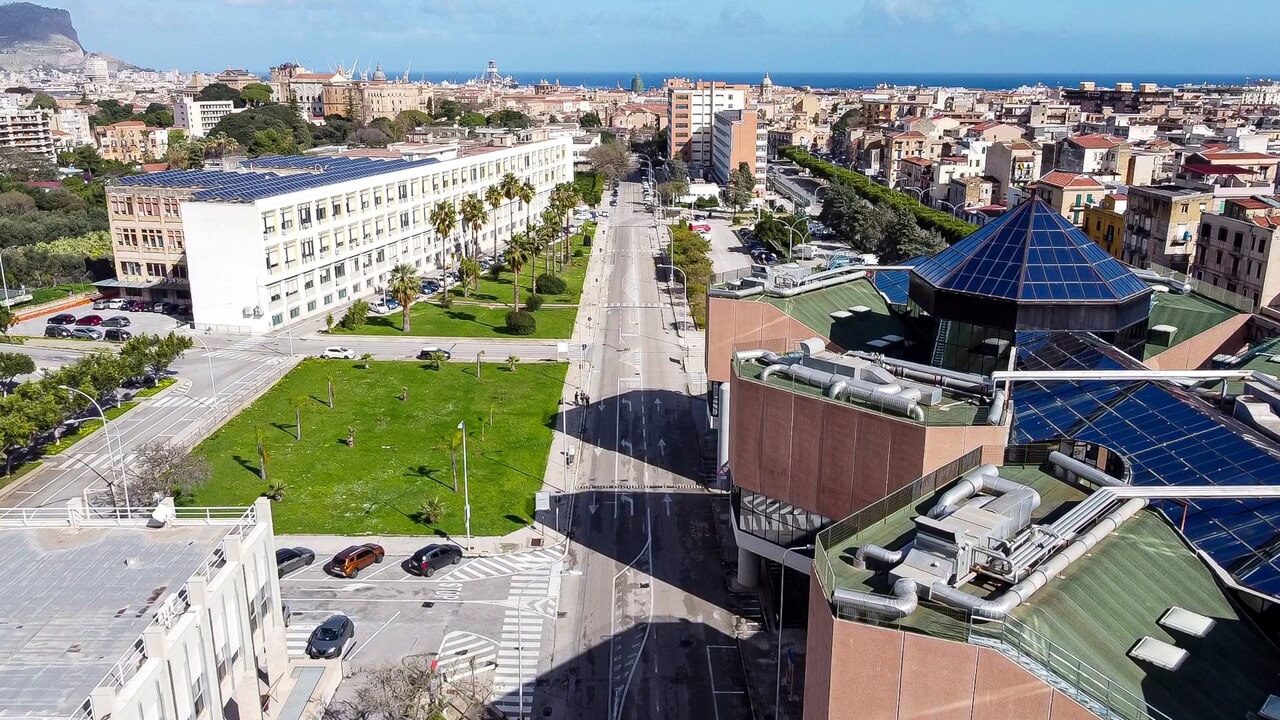 Campus Università - Viale delle Scienze - Piazzale di Ingegneria